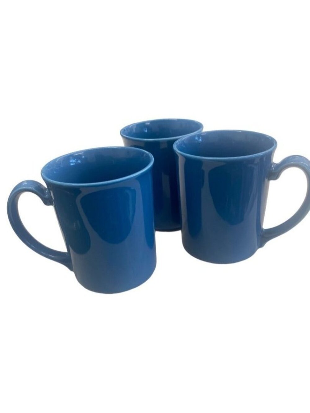 Corning Coffee Mugs Cups Blue 16 oz Set 3 - Picture 2 of 5